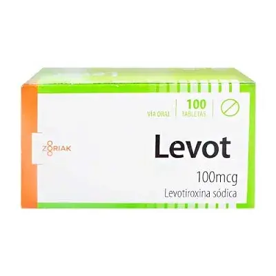 Levot (Levotiroxina) 100 Mcg x 100 Tab (Blister)